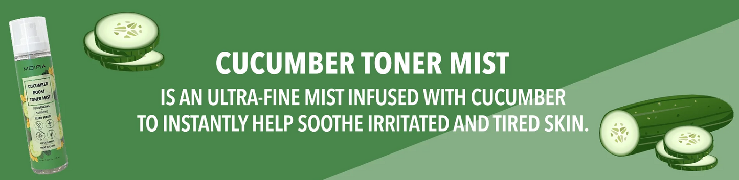 Moira - Toner Mist - Cucumber