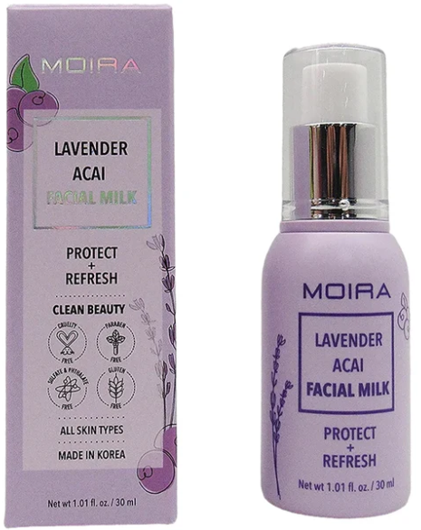 Moira Lavender Acai Facial Milk