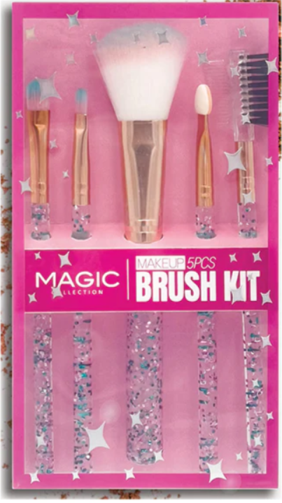 Magic 5 pcs Brush Kit - Pink