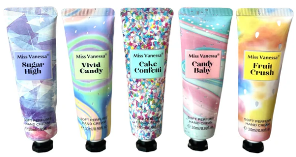 MISS VANESSA Candy Scented Hand Cream Set