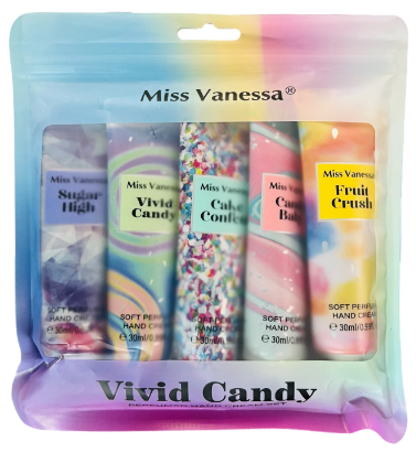 MISS VANESSA Candy Scented Hand Cream Set