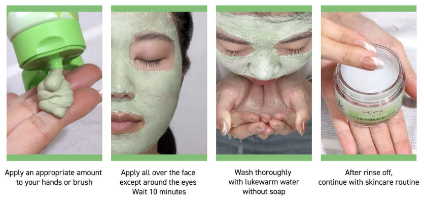 Moira - Clay Mask - Green Tea