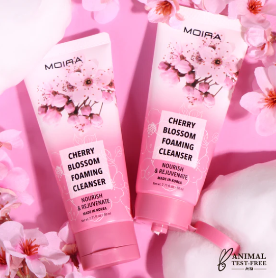 Moira - Foaming Cleanser - Cherry Blossom