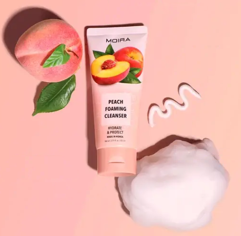 Moira - Foaming Cleanser - Peach