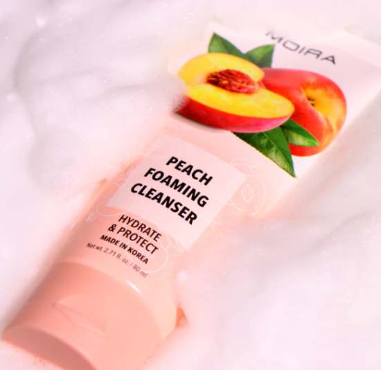 Moira - Foaming Cleanser - Peach