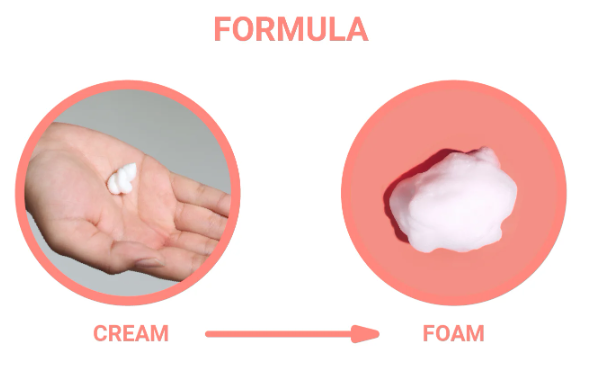 Moira - Foaming Cleanser - Peach