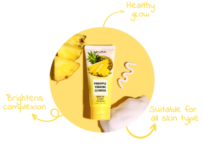 Moira - Foaming Cleanser - Pineapple