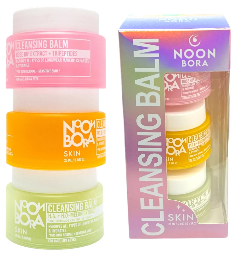 Noon Bora Makeup Cleansing Balm Set