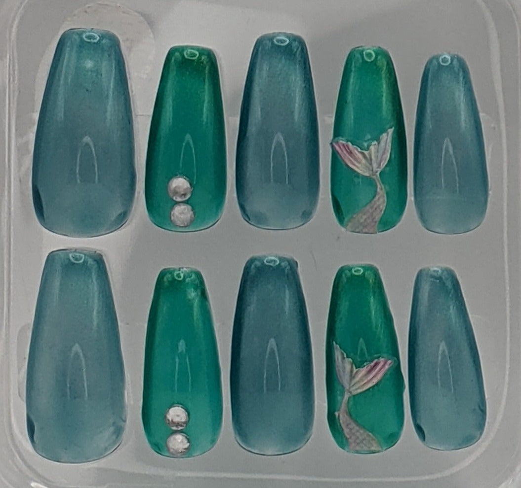 Mermaid Dream Nail Design