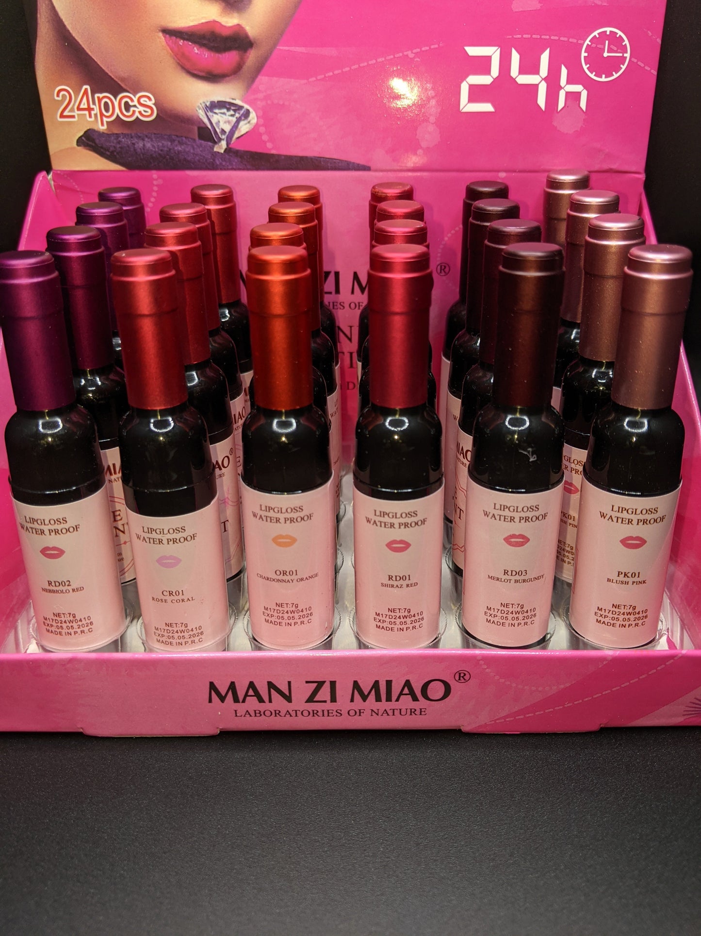 Man Zi Miao - Wine Lip Tint