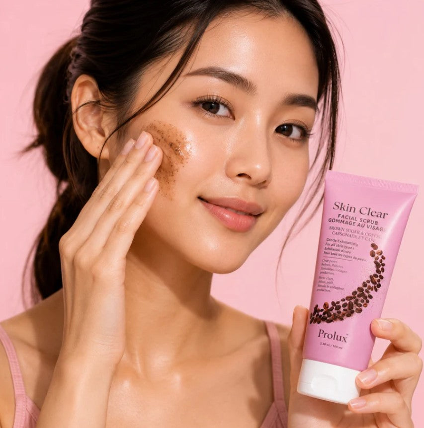 Prolux Skin Clear Brown Sugar & Coffe Facial Scrub