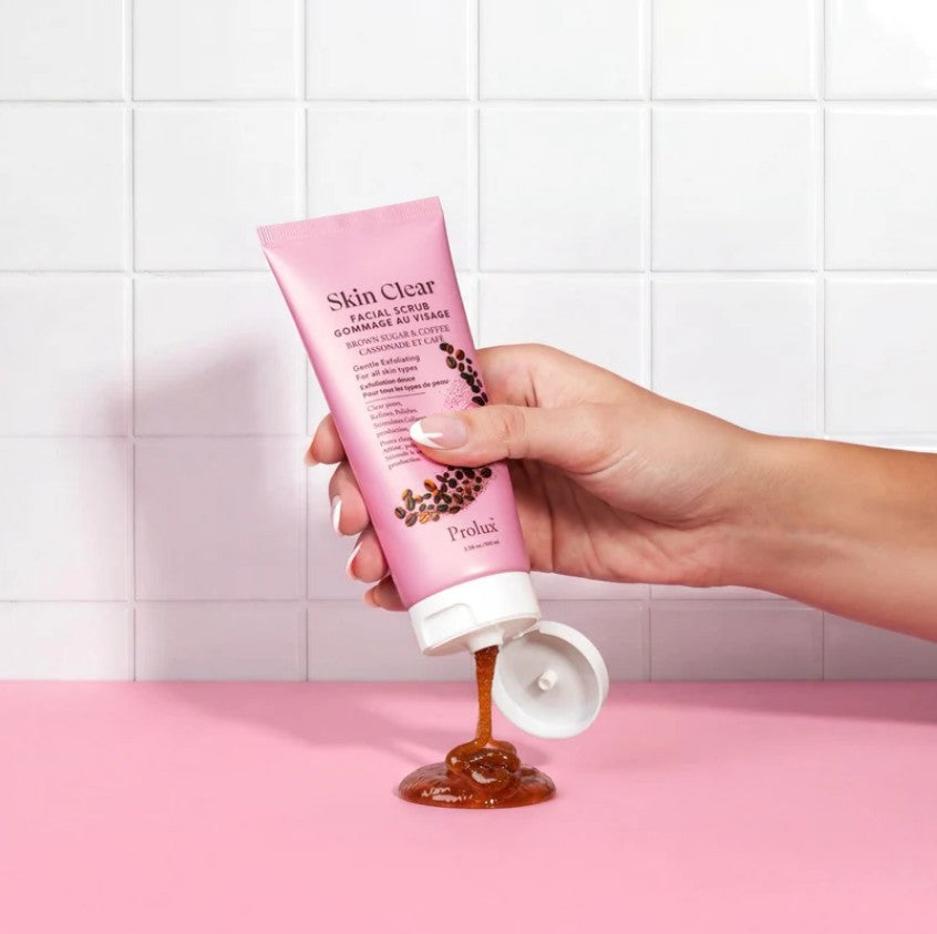 Prolux Skin Clear Brown Sugar & Coffe Facial Scrub