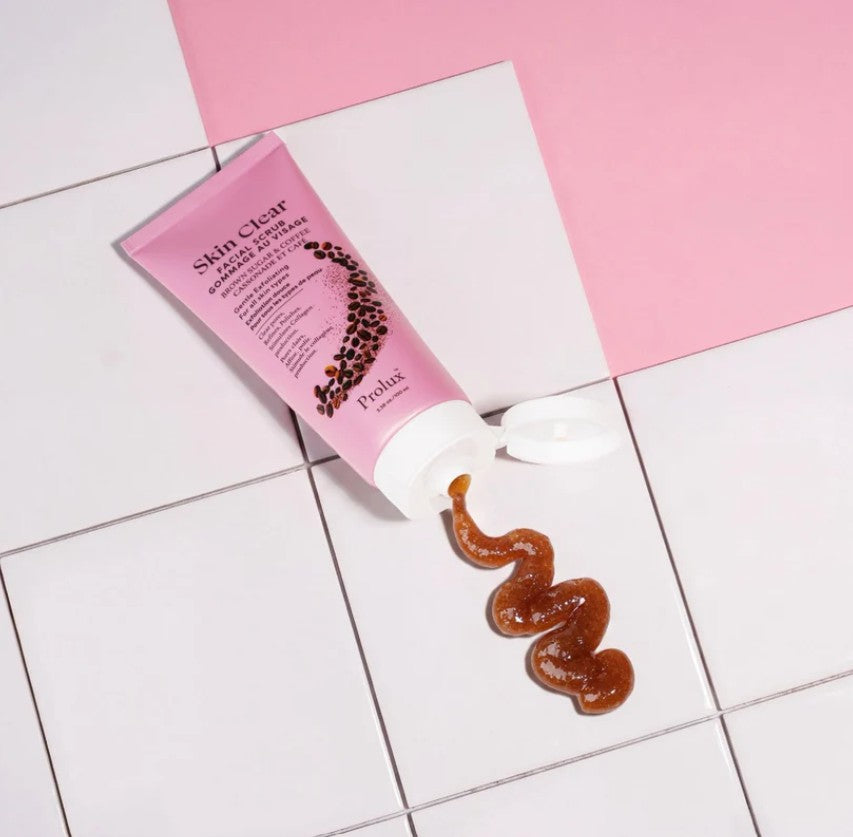 Prolux Skin Clear Brown Sugar & Coffe Facial Scrub