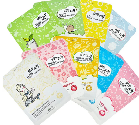 ESFOLIO Pure Skin Essence Facial Mask Sheet (Assorted)