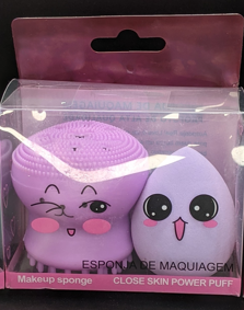 Octopus Cleansing Brush & Beauty Blender Set