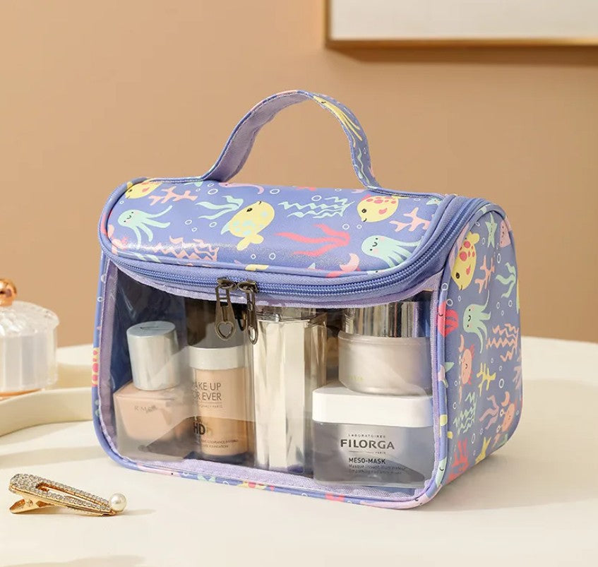 Seasonal Travel Cosmetic Bags