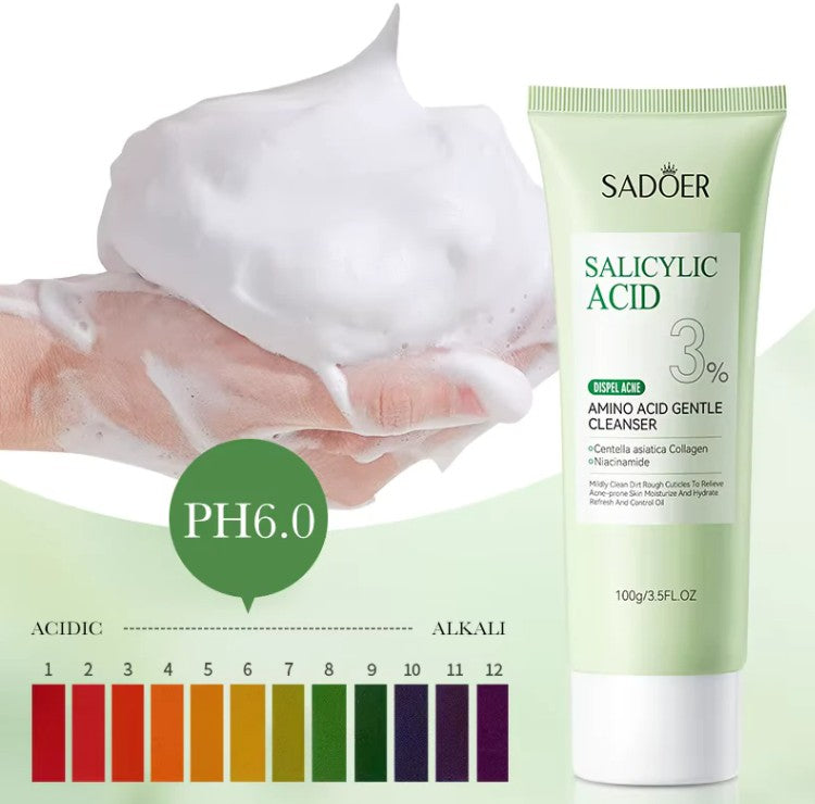 SADOER Salicylic Acid Facial Cleanser