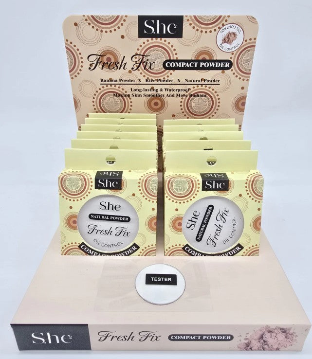 SHE Fresh Fix Compact Setting Powder