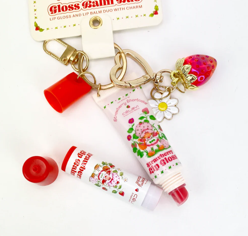 Celavi Strawberry Shortcake Gloss Balm Duo