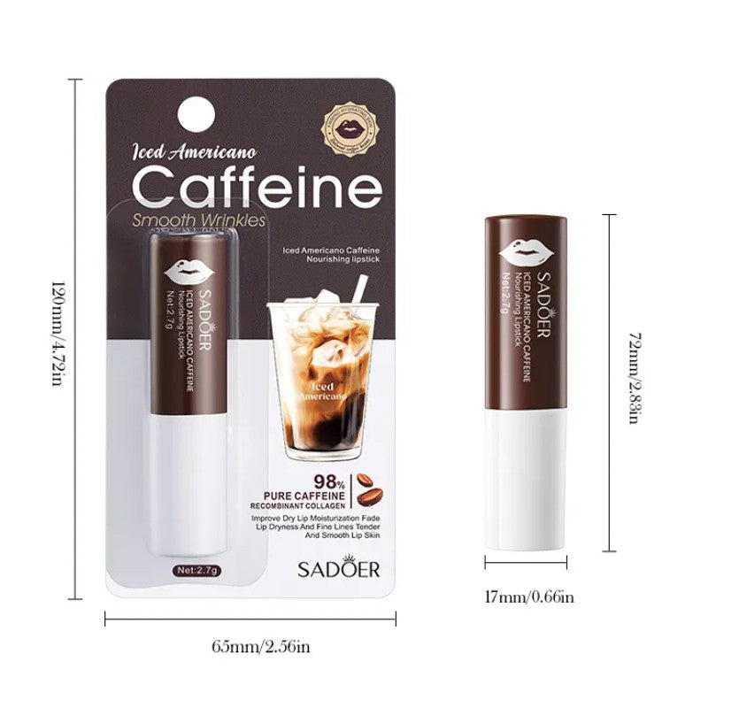 SADOER Iced Americano Caffeine Lip Balm