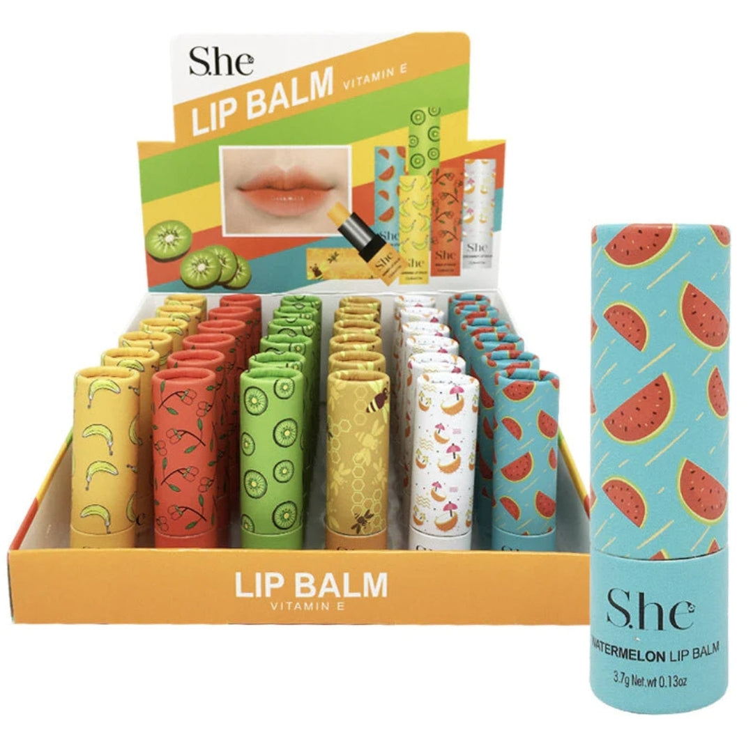 She Lip Balm with Vitamin E