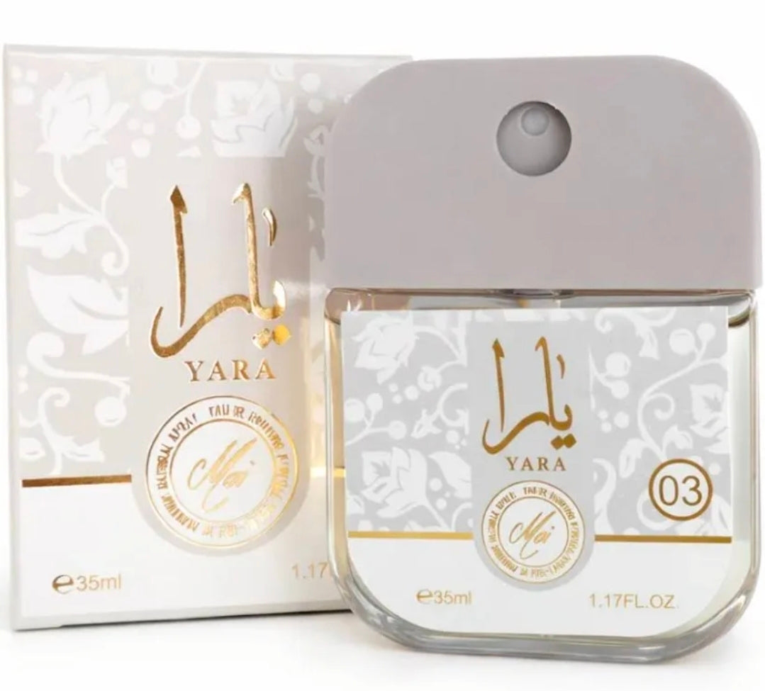 Yara Luxury Travel Mist Sprays