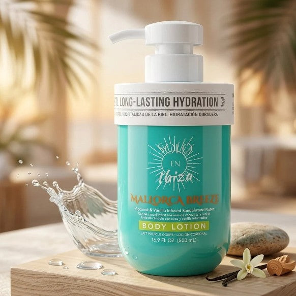 Solo En Ibiza Pump Body Lotion