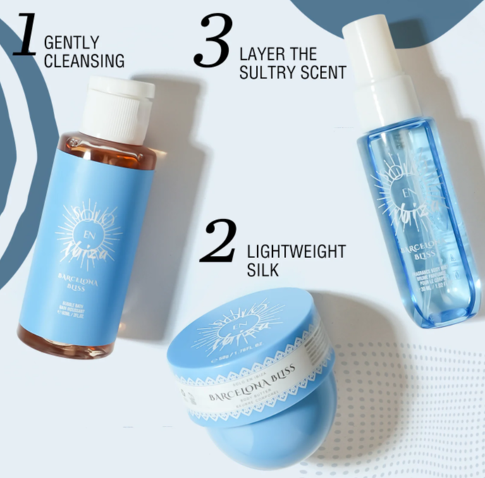 Solo en Ibiza Bath & Body Travel Sets