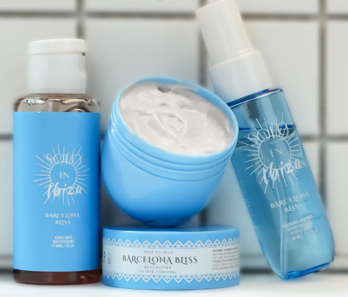 Solo en Ibiza Bath & Body Travel Sets