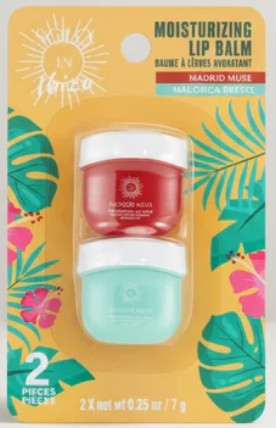 Solo En Ibiza Moisturizing Lip Balm Duo Pack
