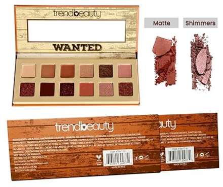 Trend Beauty - Wanted Eyeshadow Palette