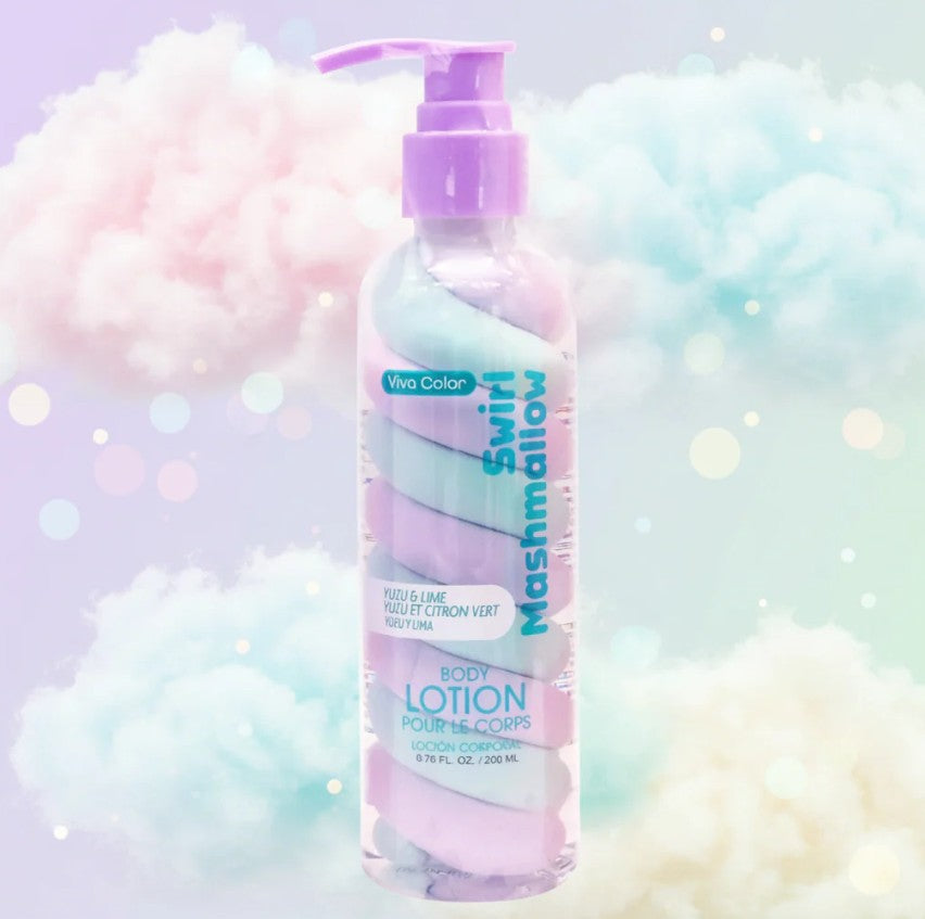 Viva Color Swirl Marshmallow Body Lotion