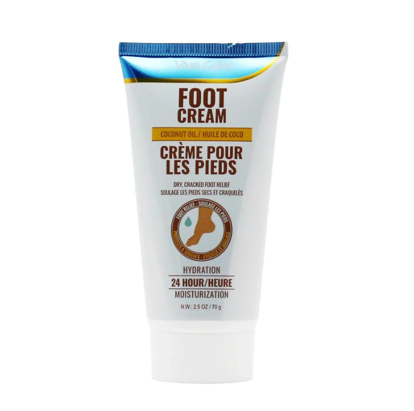 Viva Color Coconut Oil Foot Cream