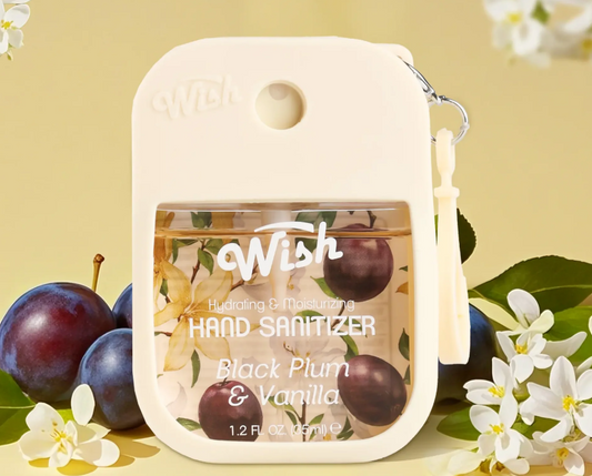 Wish Hand Sanitizer Spray w/ Silicone Holder