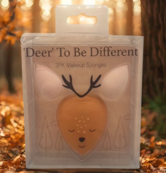 Deer to be Different 3-pack Beauty Blender Set