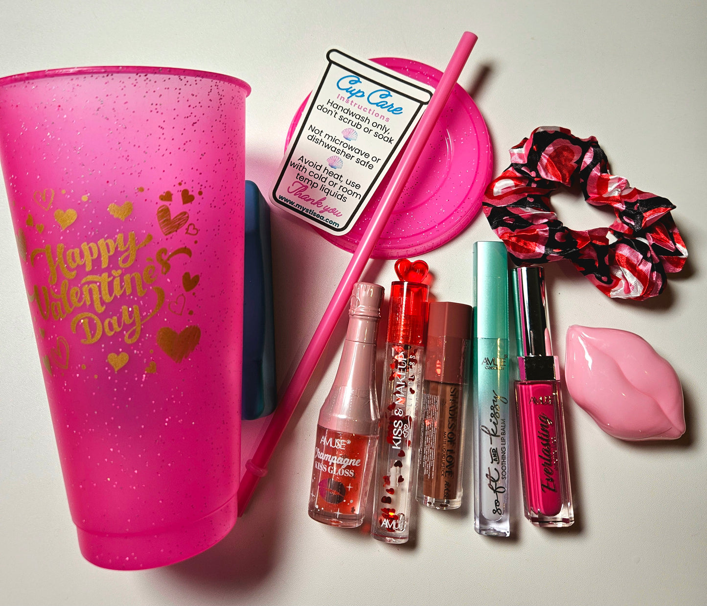 Love & Lips Personalized Cup Bundle