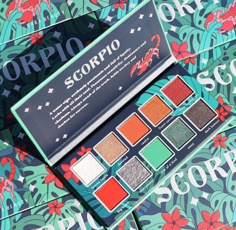 Kara Horoscope Collection Eyeshadow Palettes